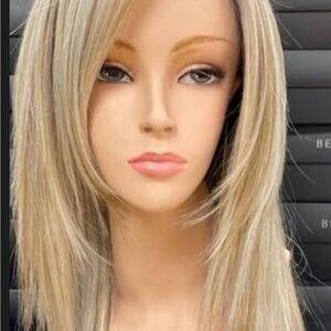 Belletress Kushikamana 18 inch blonde wig with face framing layers
